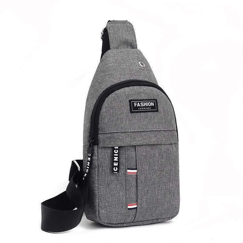 Han's chest bag, one-shoulder ride, cross-Oxford Burt chest bag, outdoor sports box