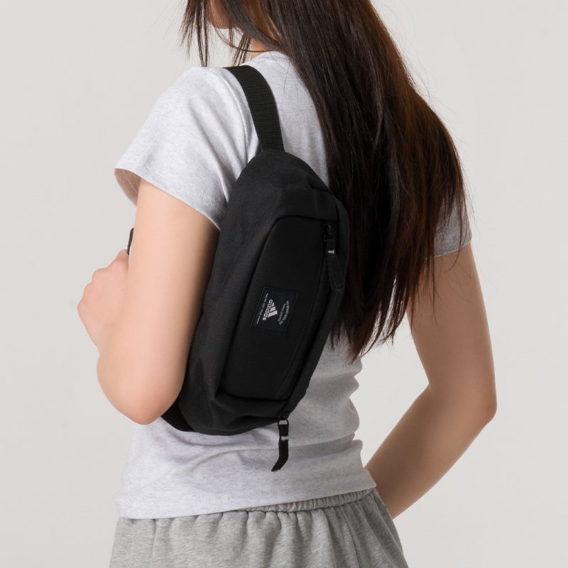 Adidas Adidas' new cash bag, male and female black leisure pack sports training package IA5276