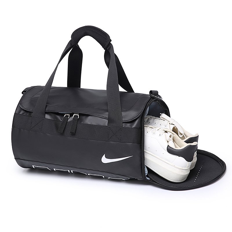 Nike Gym bag, heavy-capacity shoe silo dry and wet separation exercise, slant bucket bag, short trip bag