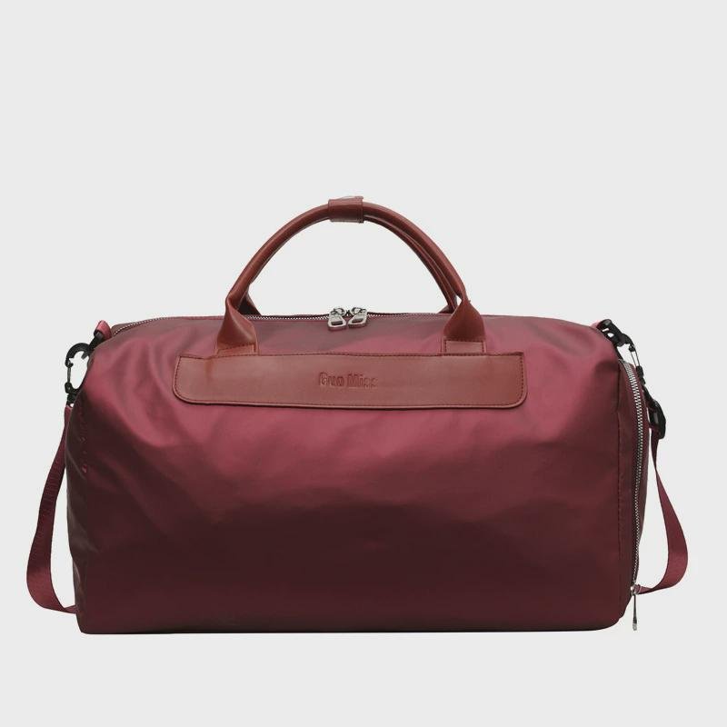 Travel bag, large-capacity gym bag, dry and wet separation sports bag, light handbag short tour bag