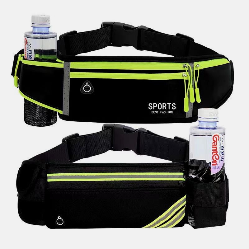 A running mobile bag, a sports bag, and a gym bag, with a light waterproof and invisible belt