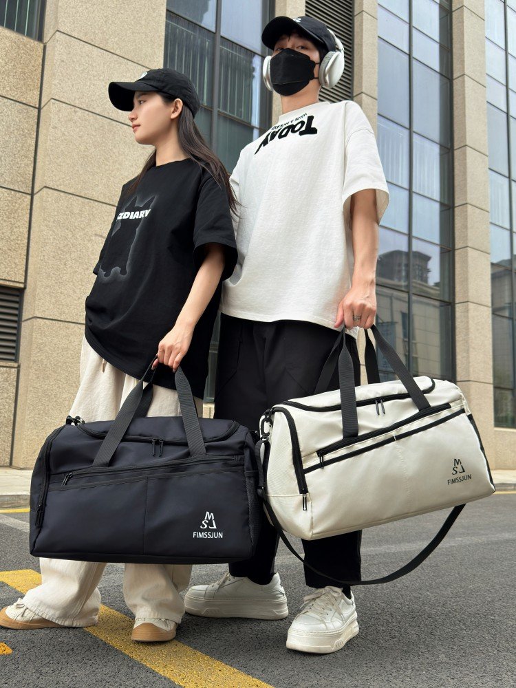 Travel bag for women's handbags, gym training packs for yoga, dry and wet separation men, slop bag