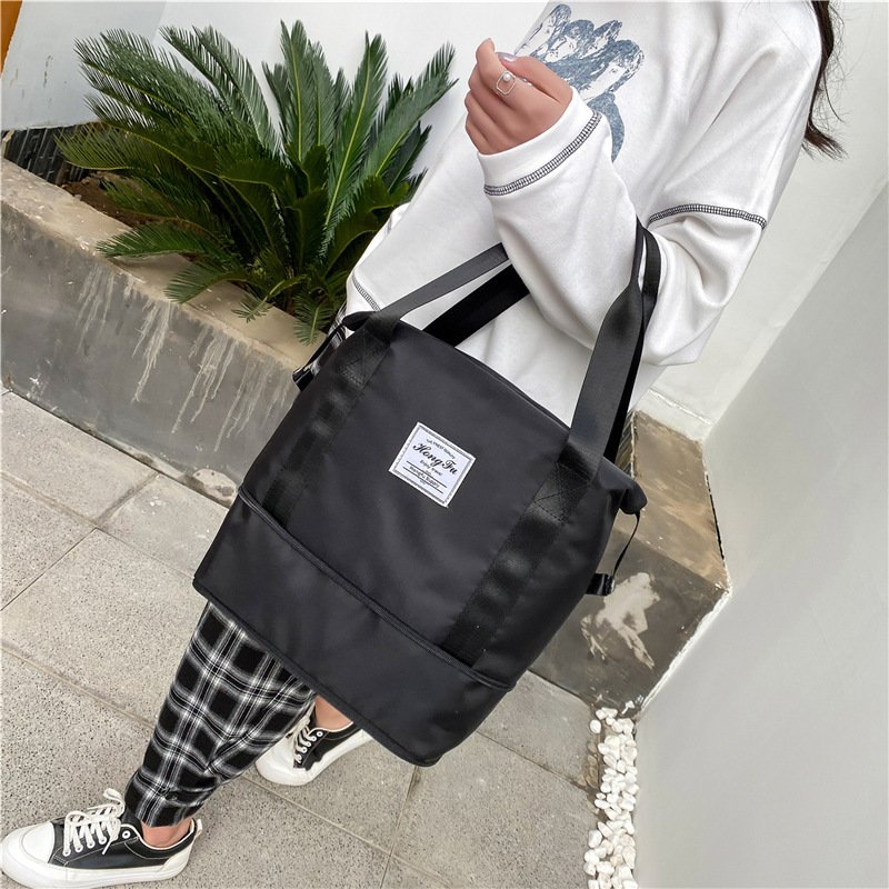 New dry-wet-separated swimmers, little handbags, one-shoulder puller, extended traveler