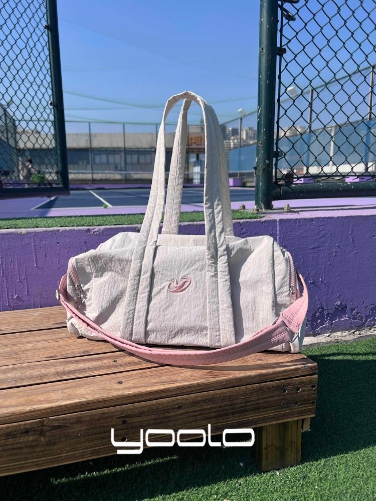YOLOLO SPORTS BAG WITH YOGA SLUICE BAG WITH DRY AND WET SEPARATION GYM BAG WITH LARGE CAPACITY
