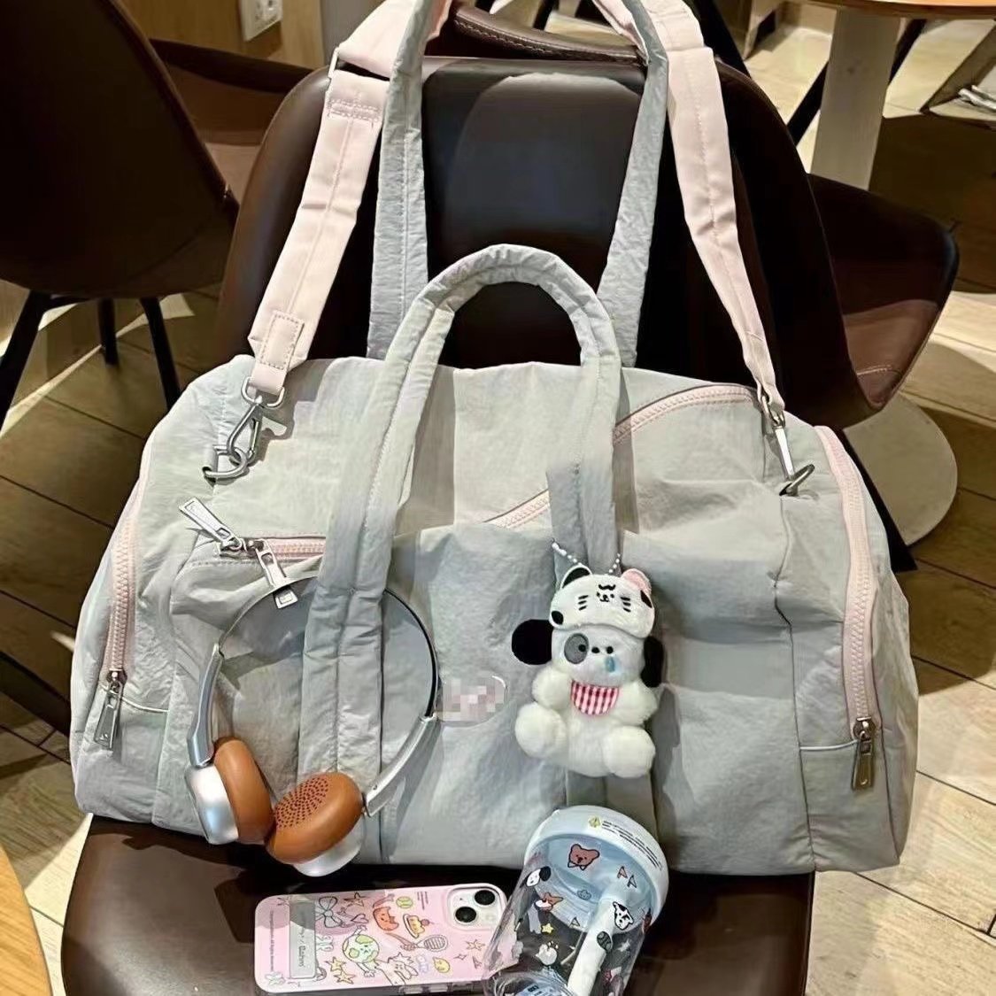 Sport bag, 2024 slashy gym bag, short trip, large capacity bag, portable yoga bag