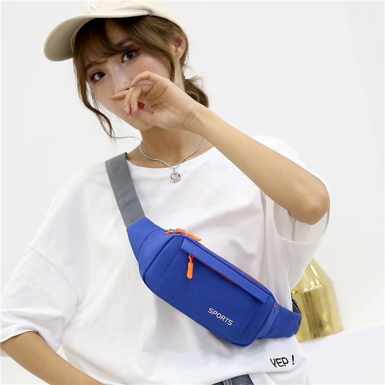 Out-of-door sports cashbags for men and women with large multi-purpose and high-capacity slants, and waterproof mobile phones