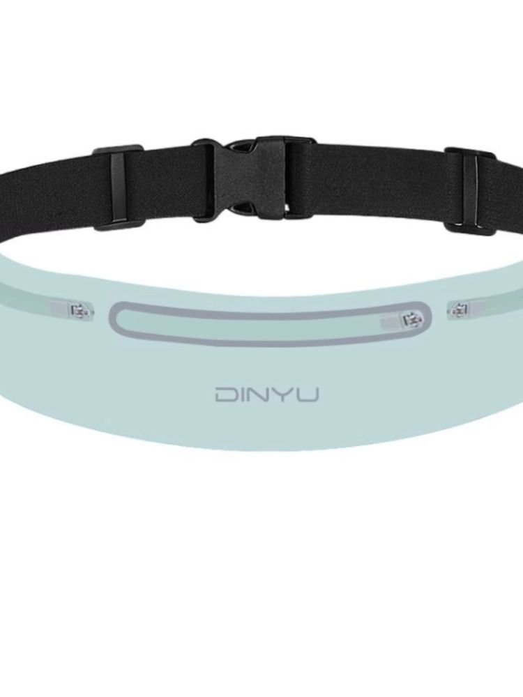 A running waist bag, a lady's sports bag, with a marathon, and an invisible waterproof belt in the morning