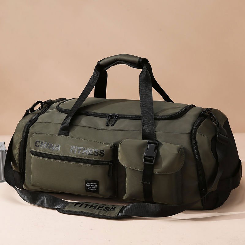 2024 Large-capacity travel pack, sports bag, double-shoulder backpack, ski bag, cash one shoulder