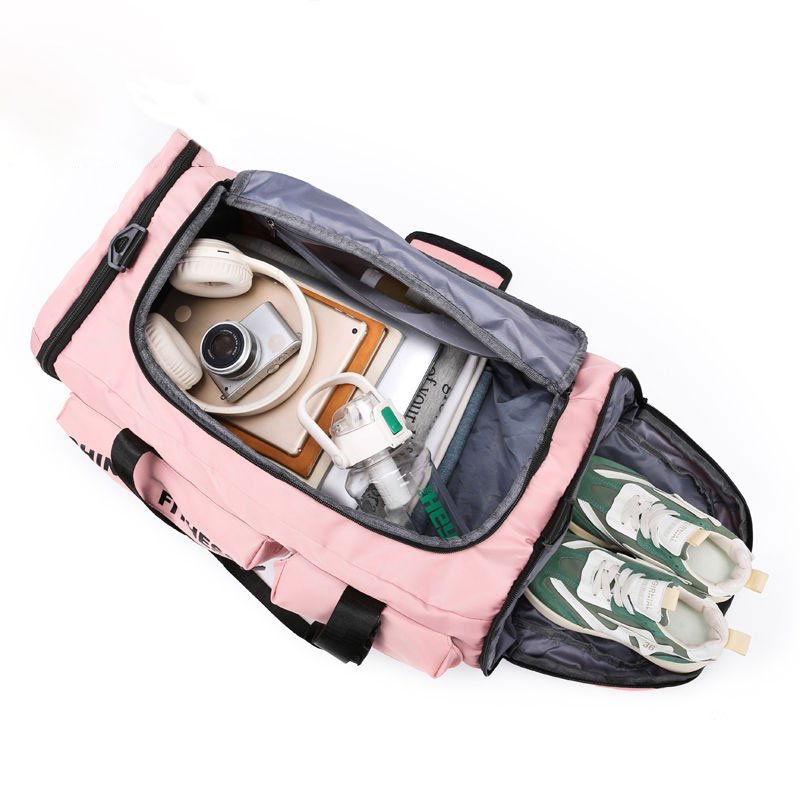 2024 Large-capacity travel pack, sports bag, double-shoulder backpack, ski bag, cash one shoulder