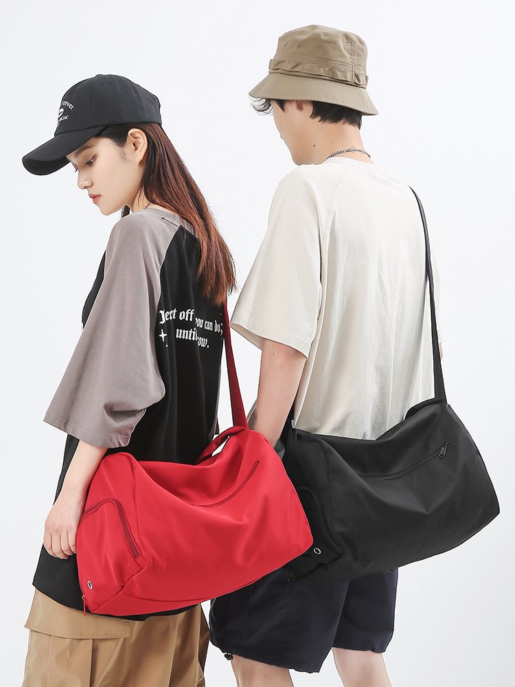 Travel packs, sports packs, short-distance packs, light yoga packs, dry and wet separation, red slash