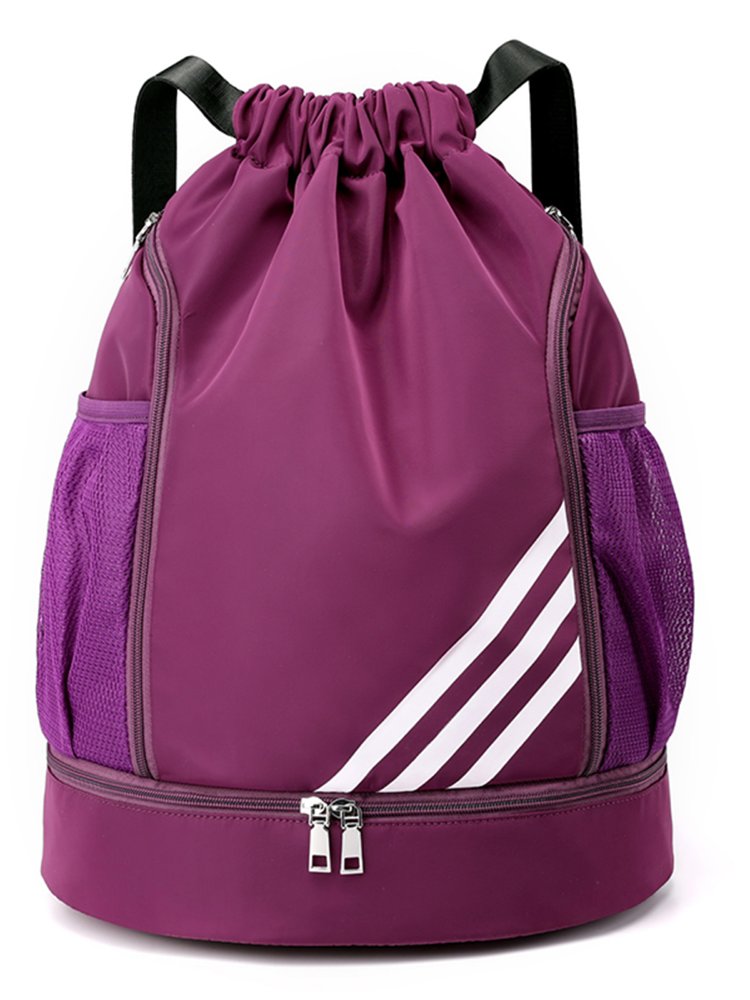 A light badminton bag, a sports bag, a pair of shoulder-backed tennis bags for both men and women