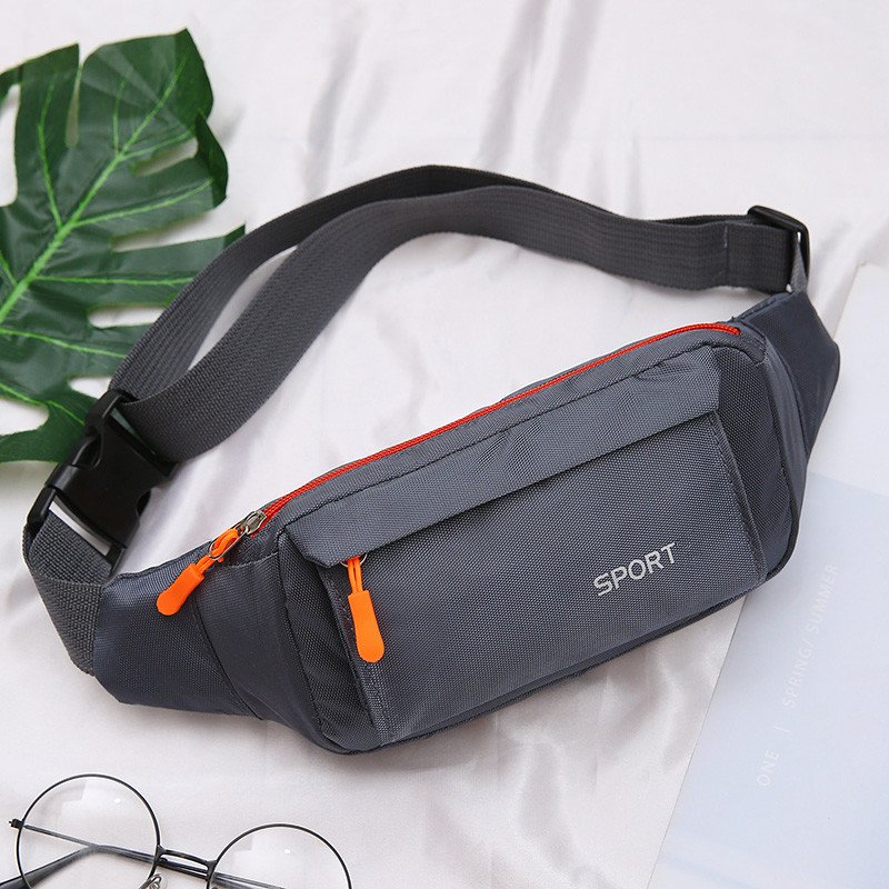 Japanese and South Korean new waterproof men and women with a large number of multi-purpose cashier's wallets and mobile phone packs for outdoor exercise