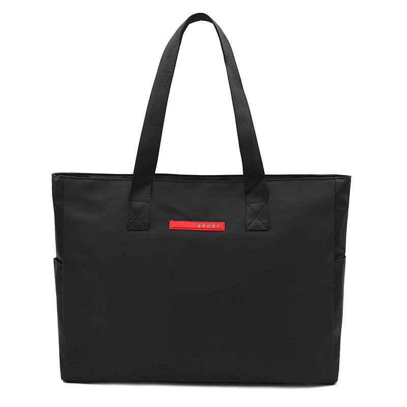 Short-distance packs for girls with a large capacity of a simple bag bag and a waterproof single-shoulder gymnasium kit
