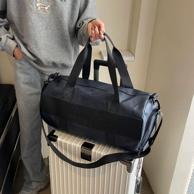Gymnasium bag male slant bag, handbag, swimming bag, female dry-wet-separated, high-volume bag