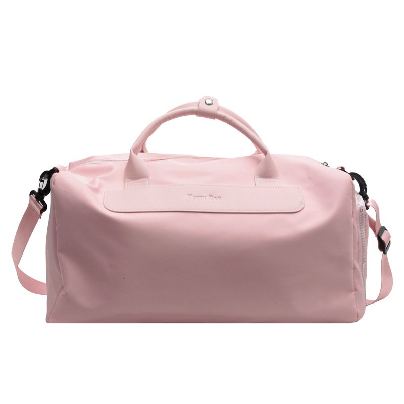 Travel bag, large-capacity gym bag, dry and wet separation sports bag, light handbag short tour bag