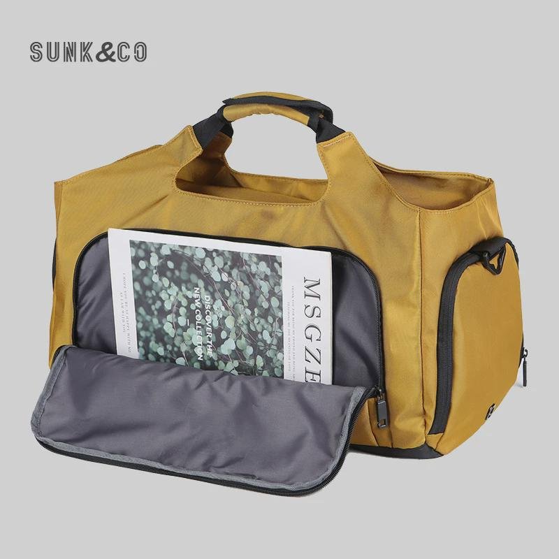 Wholesale dry and wet separation gym bag, large-capacity sports bag for a man, Duffel Bag bag for a warm bag