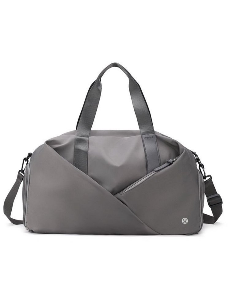 Lulemon Lulu Yoga sports bag, new large-capacity dry and wet separation gym bag, hand-held slash pack
