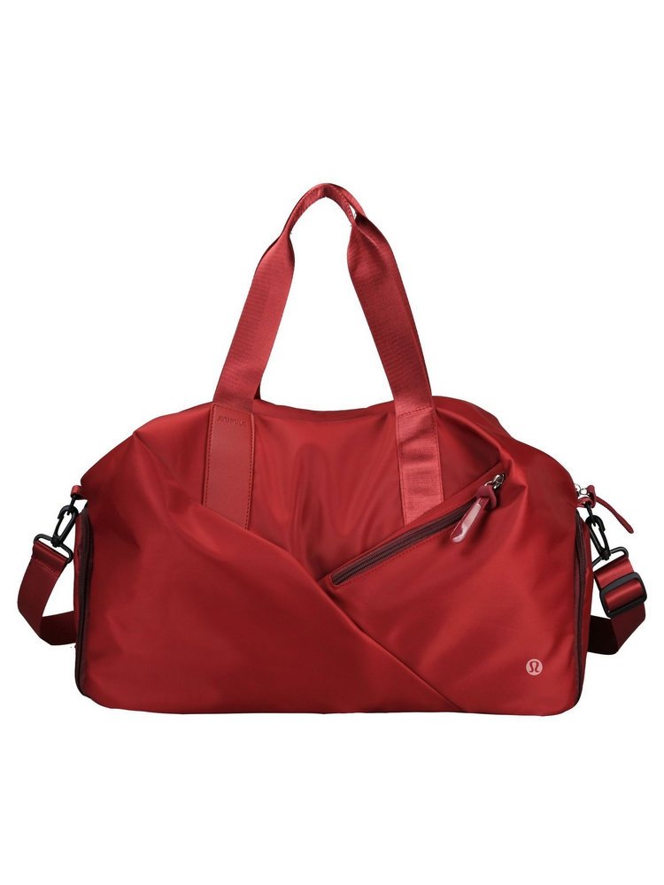 Lulemon Lulu Yoga sports bag, new large-capacity dry and wet separation gym bag, hand-held slash pack