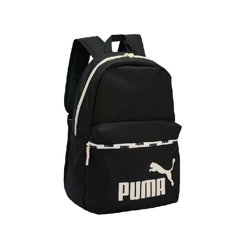 PUMA SPORTS BAG, MALE AND FEMALE, 2024, NEW RECREATIONAL BAG, DOUBLE SHOULDER, BLACK STUDENT BAG