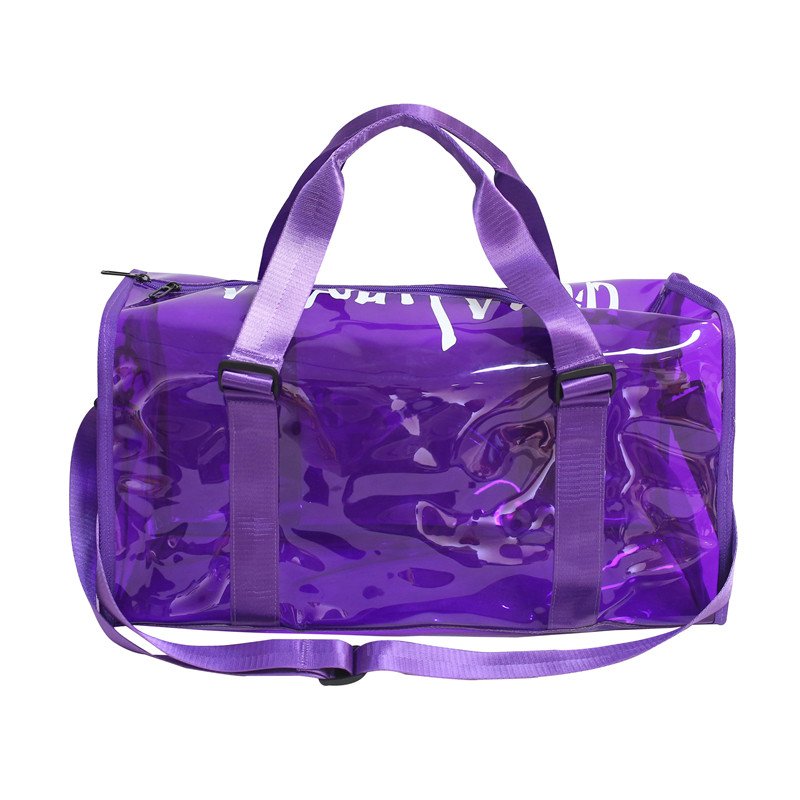 2024 new beach waterproof swimming packs, transparent high-capacity pvc travel kit for men and women