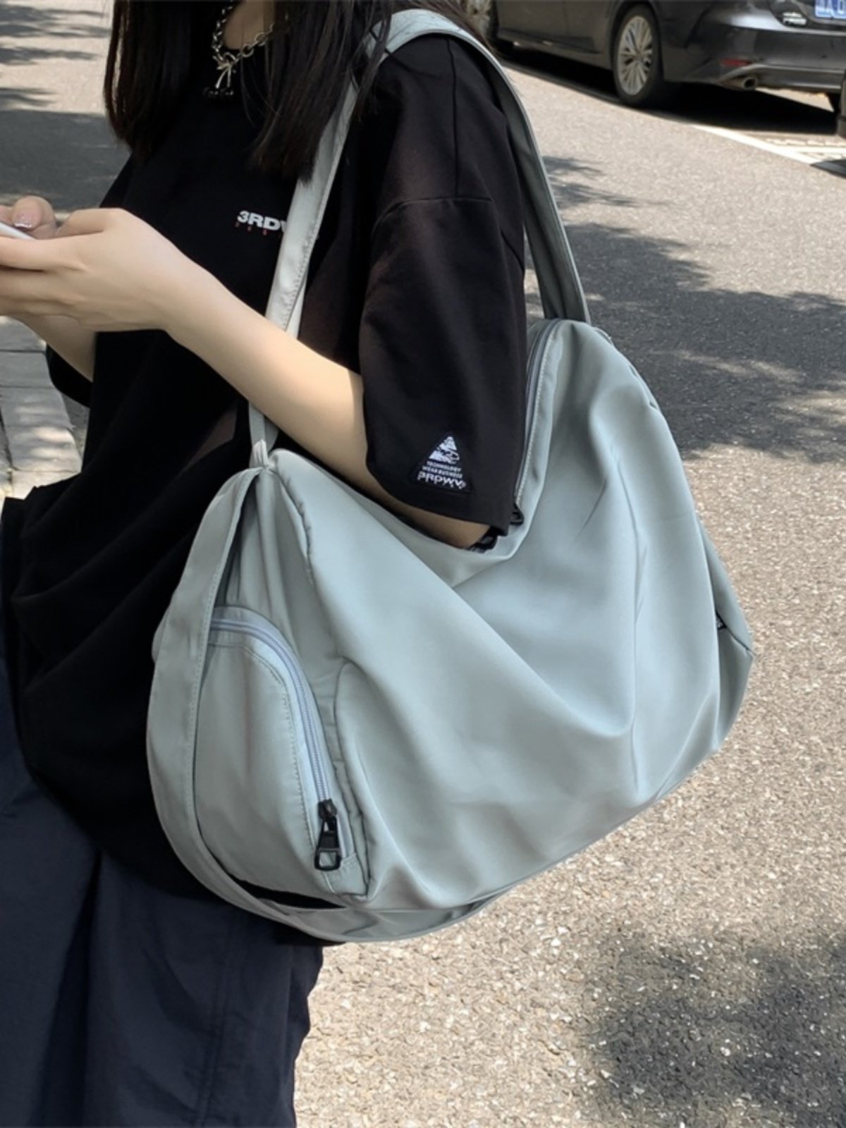 Sports bag, gym bag, swim, yoga bag, light shoulder, hand-carved, short-distance travel bag