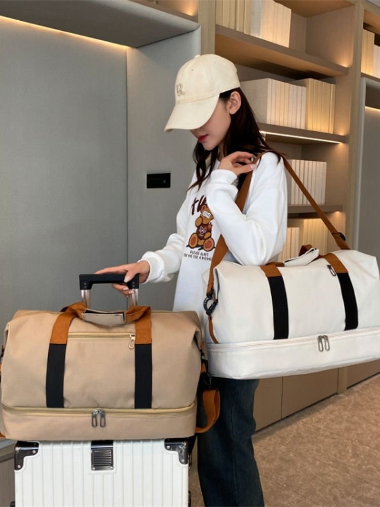 Gyms are dry and wet, and handbags are available for short-distance work
