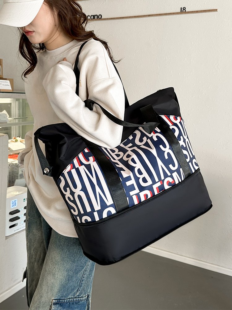 Travel bag for women ' s high-capacity, dry and wet separation sports sports kit short-distance travel for handbags