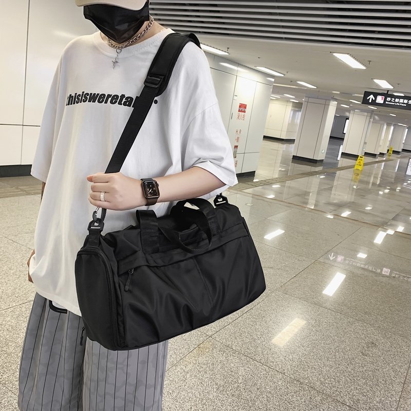 Travel bag for women's handbags, gym training packs for yoga, dry and wet separation men, slop bag