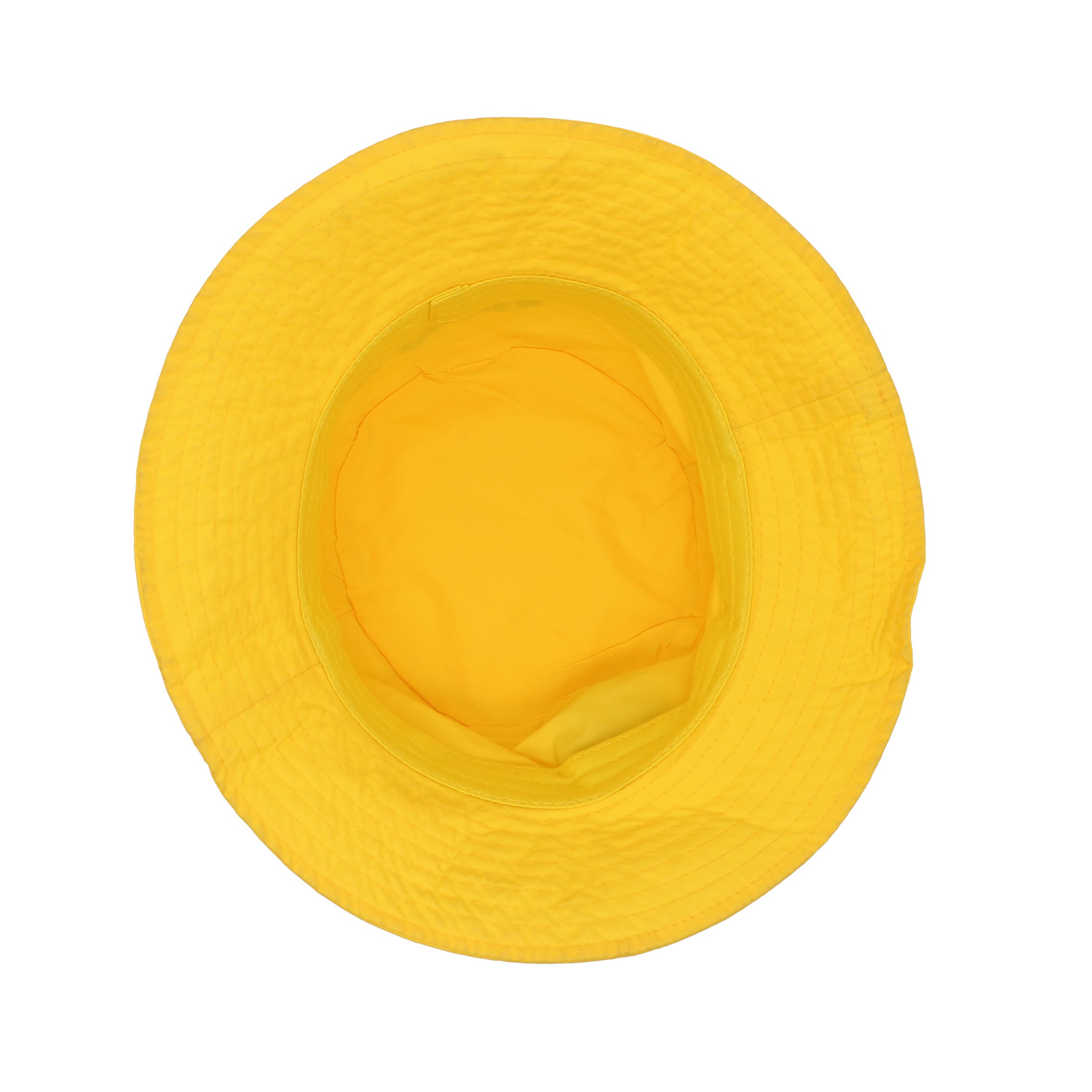 Custom embroidery cartoon wide brim sun protection cotton kids summer bucket hats