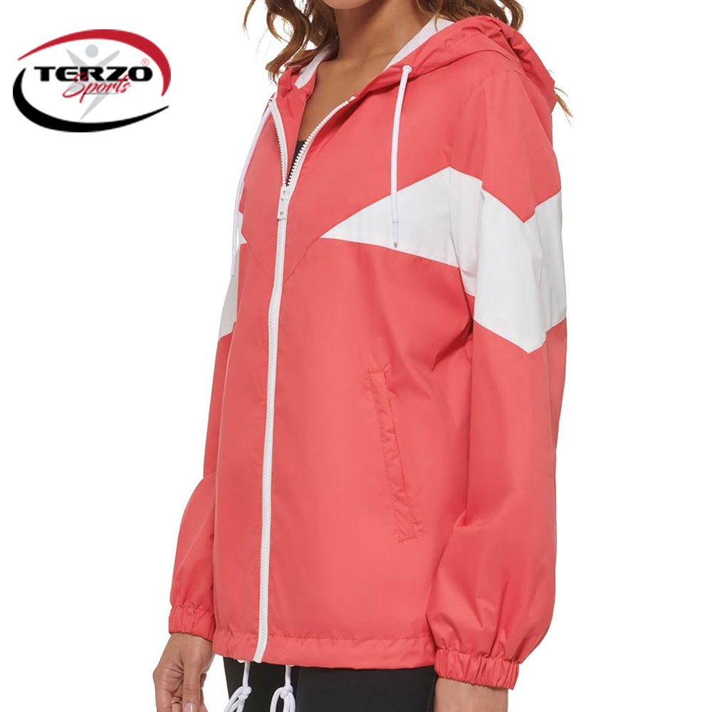 Women Windbreakers Plain Dyed Casual Fashion Low MOQ Best Design Windbreaker Slim Fit Women Windbreakers