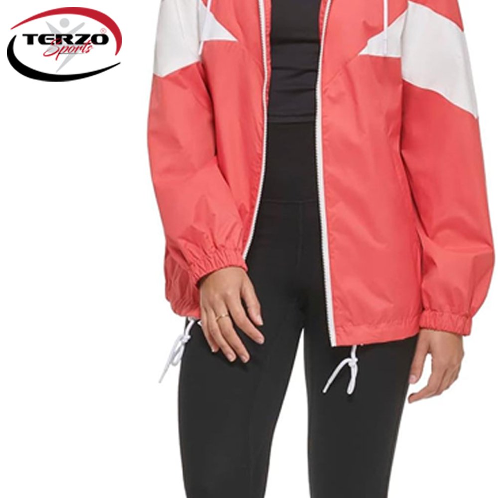 Women Windbreakers Plain Dyed Casual Fashion Low MOQ Best Design Windbreaker Slim Fit Women Windbreakers