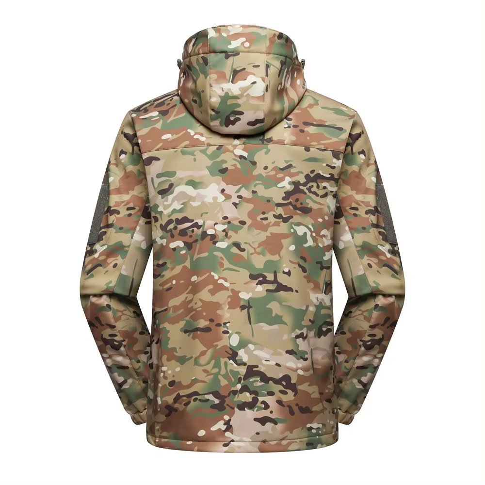 High Quality Custom Manufacturer Design Outdoor Light Weight Waterproof Winter Camouflage Tactical Field Jacket