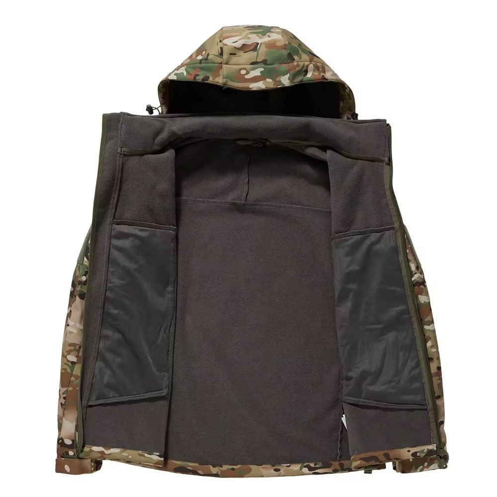 High Quality Custom Manufacturer Design Outdoor Light Weight Waterproof Winter Camouflage Tactical Field Jacket