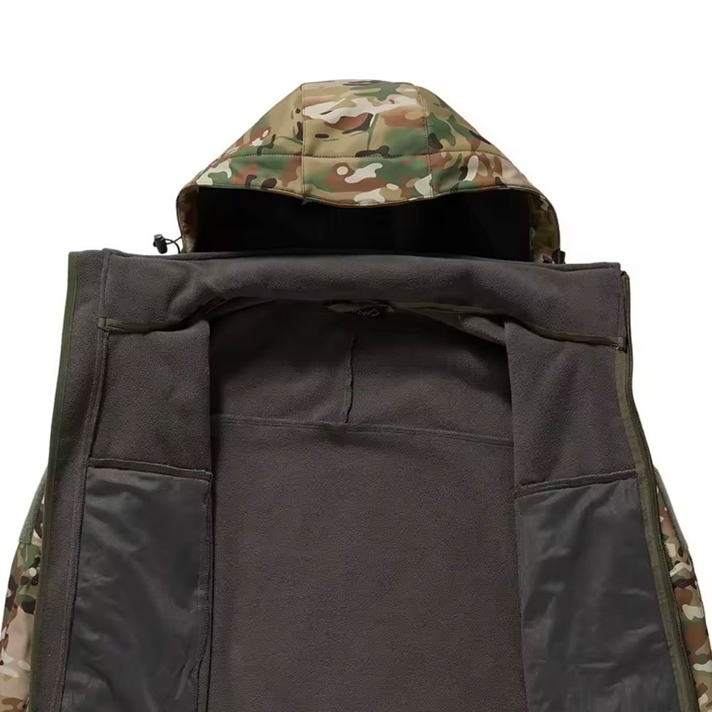 High Quality Custom Manufacturer Design Outdoor Light Weight Waterproof Winter Camouflage Tactical Field Jacket
