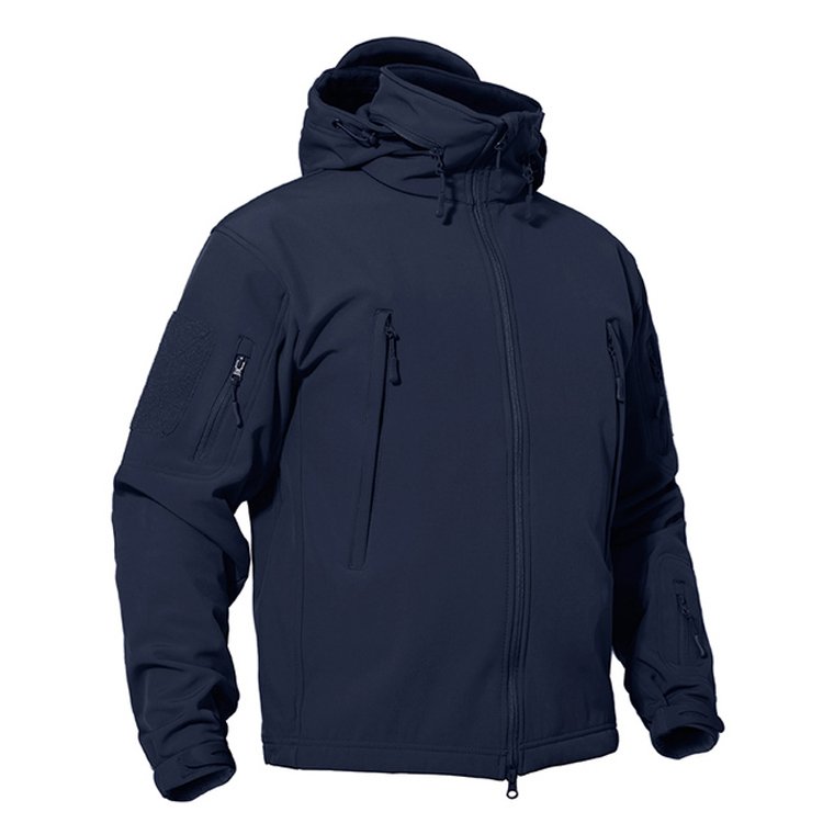 Clothing Manufacturer Custom Waterproof Softshell Hiking Fleece Jacket Wind Breaker Jacket Hoodie Jacket Coat With Zipper