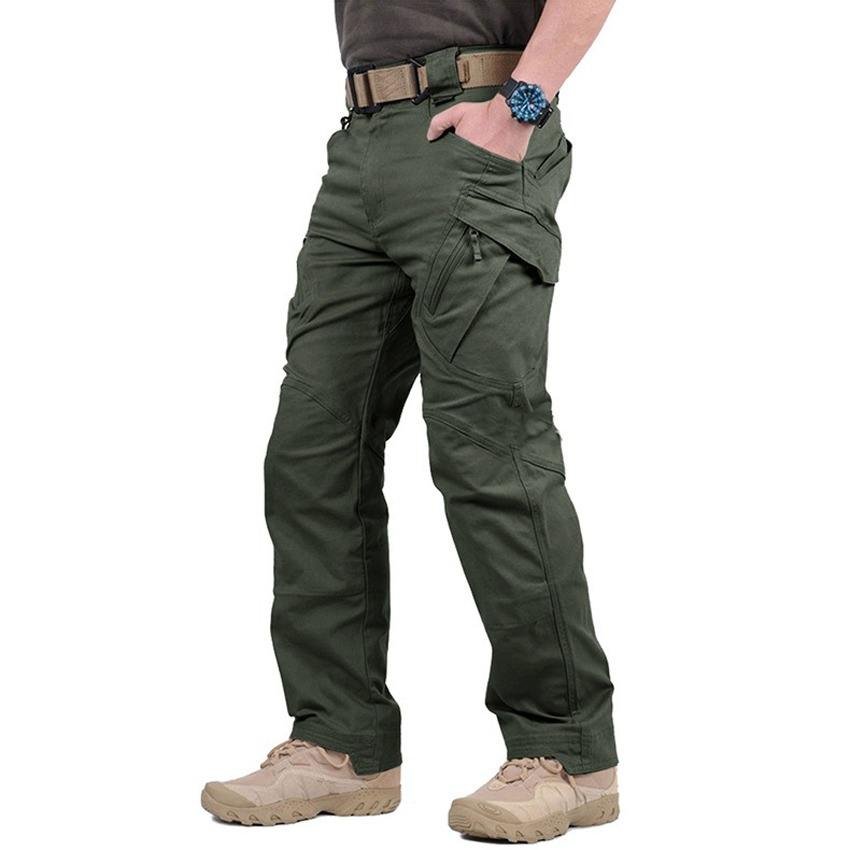 Summer Lightweight Trousers Men's loose Tactical Pants Outdoor Hiking Nylon Quick Dry Cargo Pants custom Casual Work Trousers