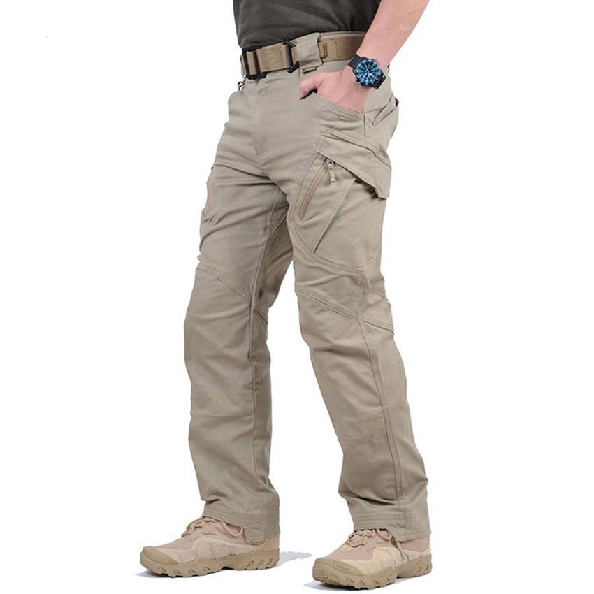 Summer Lightweight Trousers Men's loose Tactical Pants Outdoor Hiking Nylon Quick Dry Cargo Pants custom Casual Work Trousers