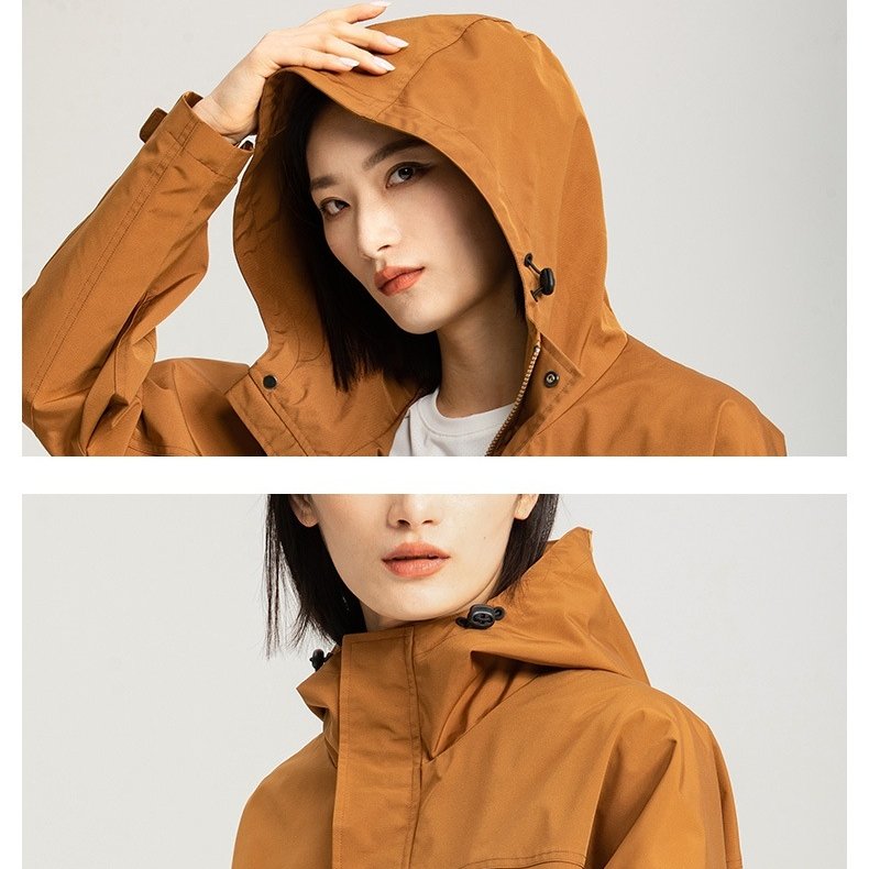 Chaquetas Para Mujer Wholesale Fashion College Waterproof Cropped Trench Coat For Ladies Windbreaker Jacket Women