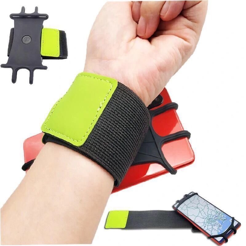 A mobile phone stand with a new arm and arm outside of the motor race