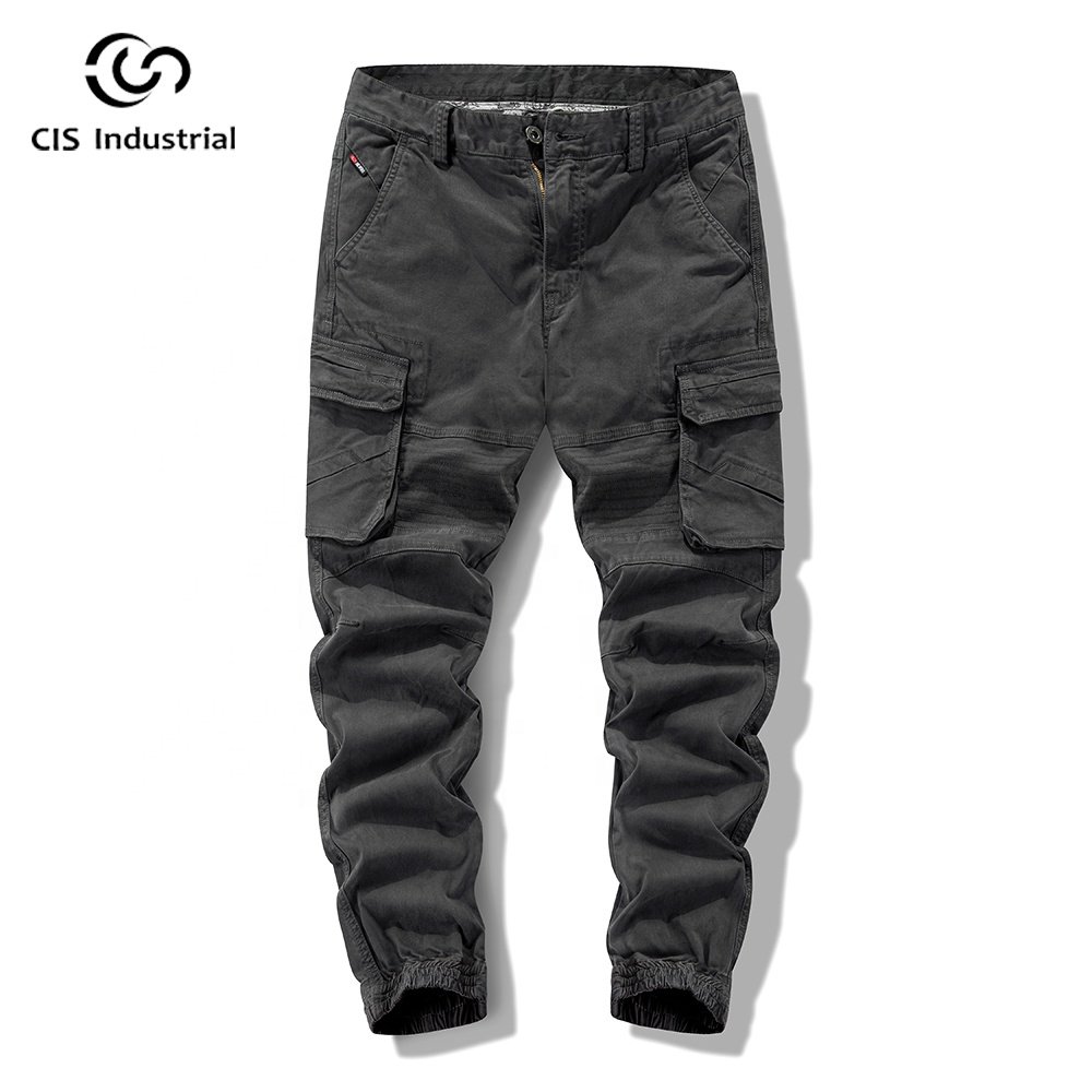 CIS cargo pants manufacturer High quality multi-pocket Outdoor Hiking Trousers loose sweatpants cotton cargo pants for men