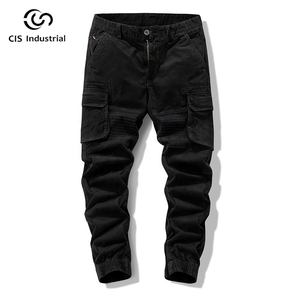 CIS cargo pants manufacturer High quality multi-pocket Outdoor Hiking Trousers loose sweatpants cotton cargo pants for men