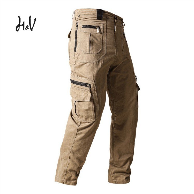 LH Wholesale Multi Pockets Workwear Cargo Pants Tactical Pants Trousers Hiking Hunting Men's Pants & Trousers Casual Sweatpants