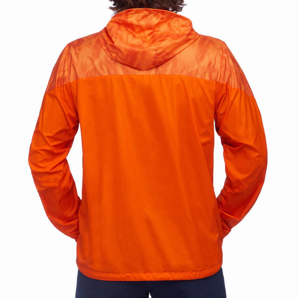 Custom Men's Waterproof Casual Plain Windproof Jackets Orange Color Custom Made Outwear Jackets Coats For Boys