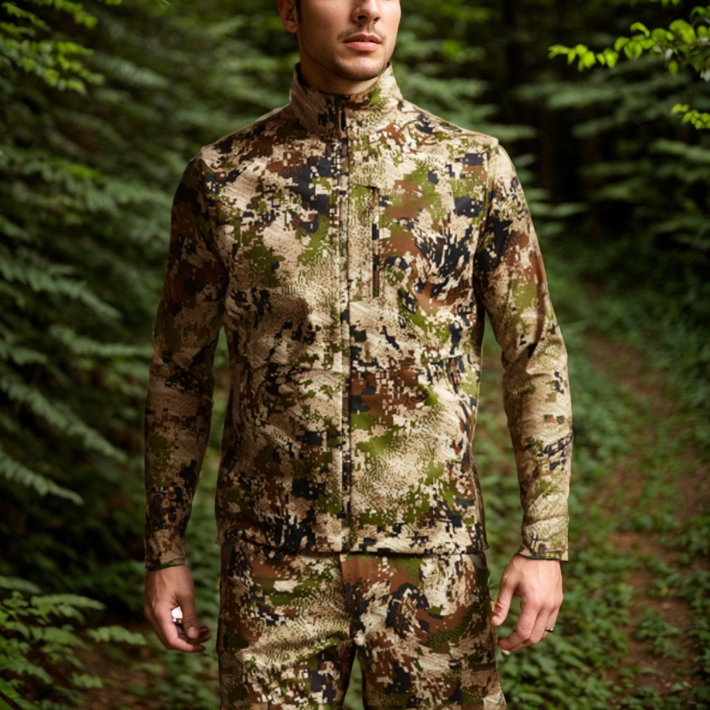 High quality jetstream vest ePTFE membrane Soft shell waterproof windproof camouflage outdoor clothes hunting vest