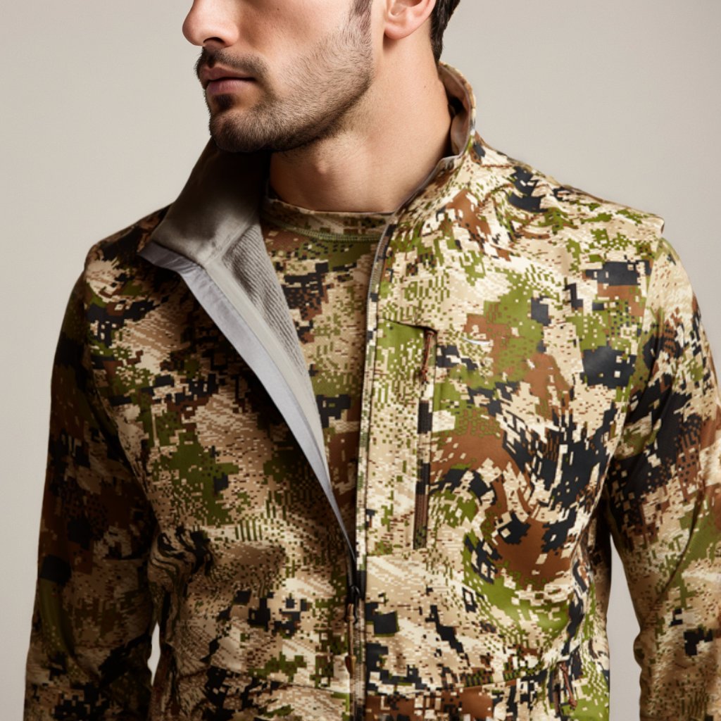 High quality jetstream vest ePTFE membrane Soft shell waterproof windproof camouflage outdoor clothes hunting vest
