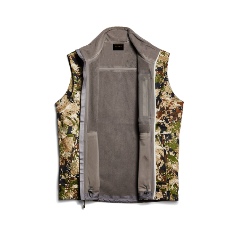 High quality jetstream vest ePTFE membrane Soft shell waterproof windproof camouflage outdoor clothes hunting vest