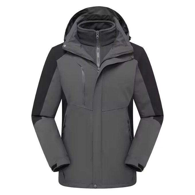 Customized Mens Waterproof Sports Oversized Cardigan Hooded Zipper Windproof Hiking Jacket High Quality Hot Selling