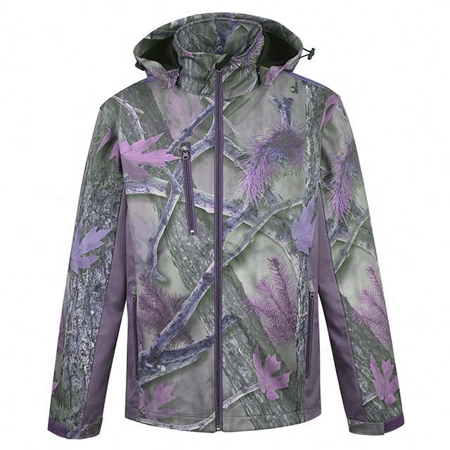 High Quality Men's Soft Shell Jacket Lightweight Warm Outdoor Coat for Hiking Water and Wind Resistant