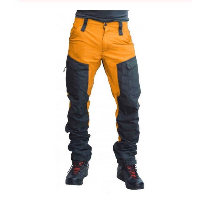Customized Logo Professional Work Cloths Outdoor Pants Sports Motorcycle Multi Pocket Hiking Workwear Grey Cargo Pants Men