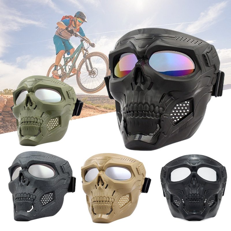 Sports paintball mask CS mask Shooting goggles Motorcycle trekking Tactical glasses Headgear Hat Clothing and accessories